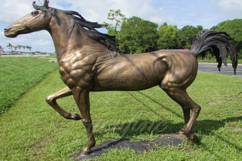 Life Size Bronze Horse Statue For Sale