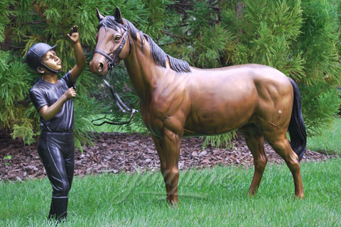 Factory Metal Craft Life Size Bronze Horse Sculpture