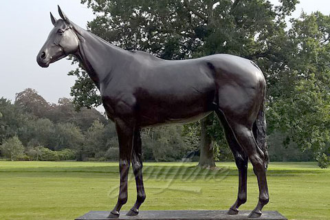 Wonderful Horse bronze standing Sculpture